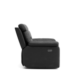 Recliner Loveseat in Black 434512.